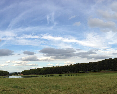 Parc de la promenade à Versailles