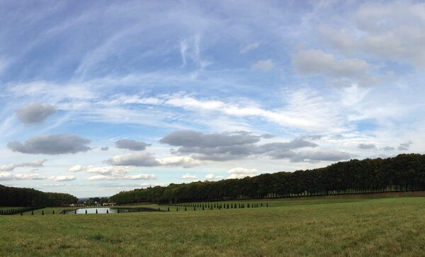 Parc de la promenade à Versailles