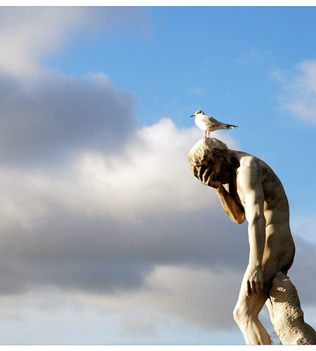 La statue et l'oiseau