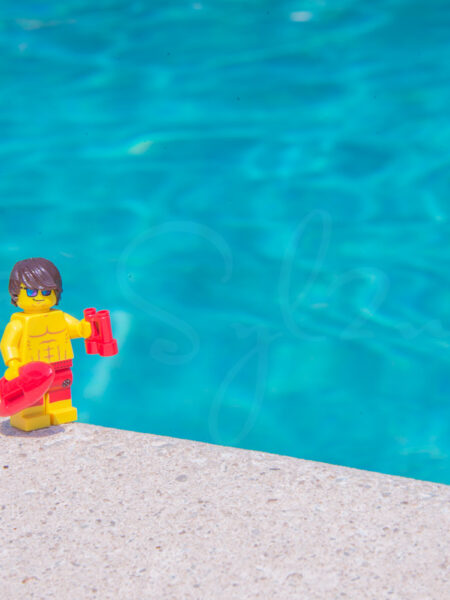 Lego Sauveteur à la piscine