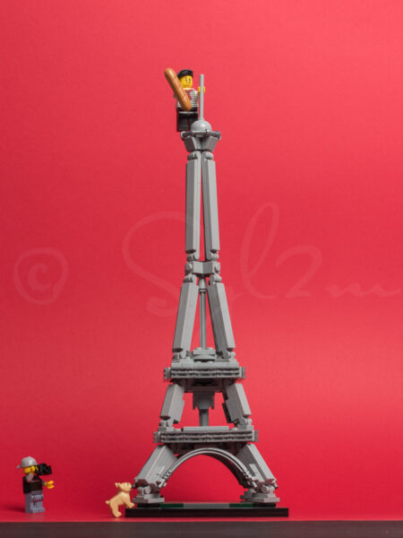 Lego sur tour Eiffel