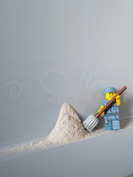 Lego nettoie le chantier