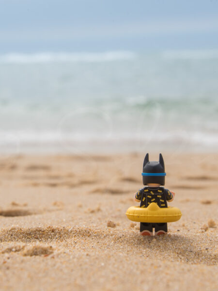 Batman à la plage
