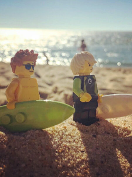 Retour des surfeurs Lego