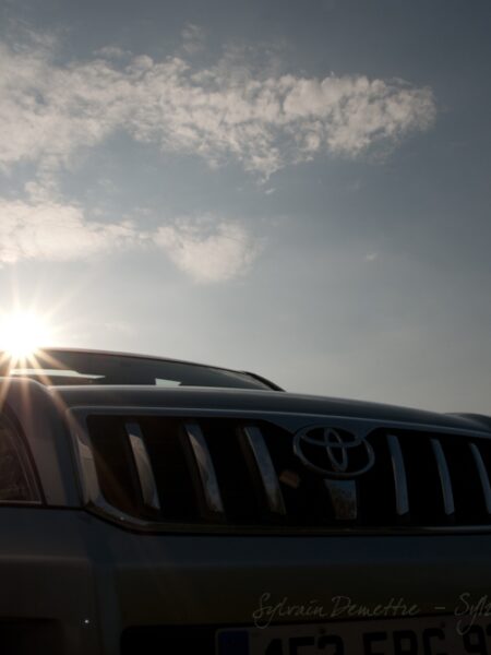 Car and Sun