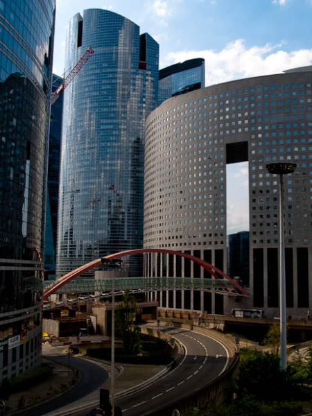 Japan bridge La Défense Paris