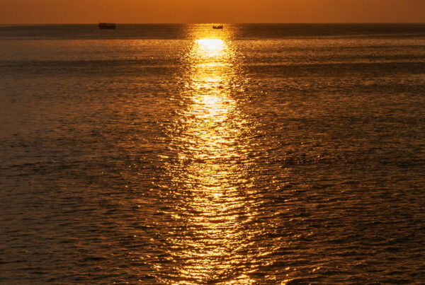 Coucher de soleil au paradis