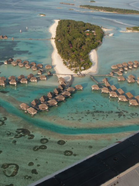 Kani Maldives vue d'avion