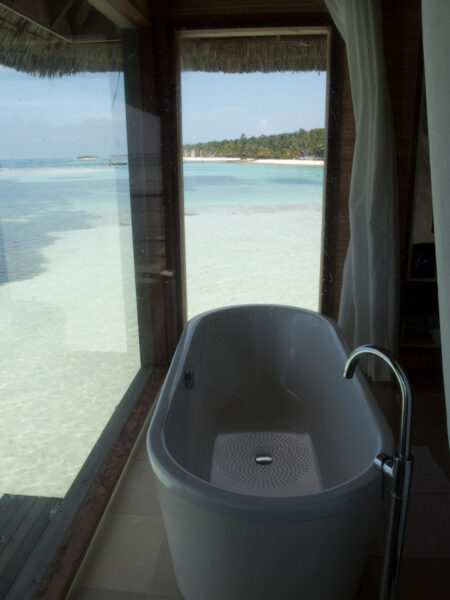 Prendre un bain aux paradis