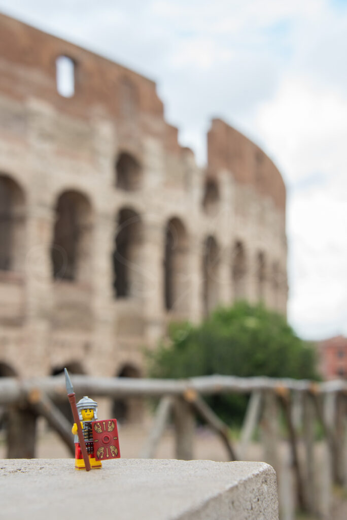Centurion devant le Colisée