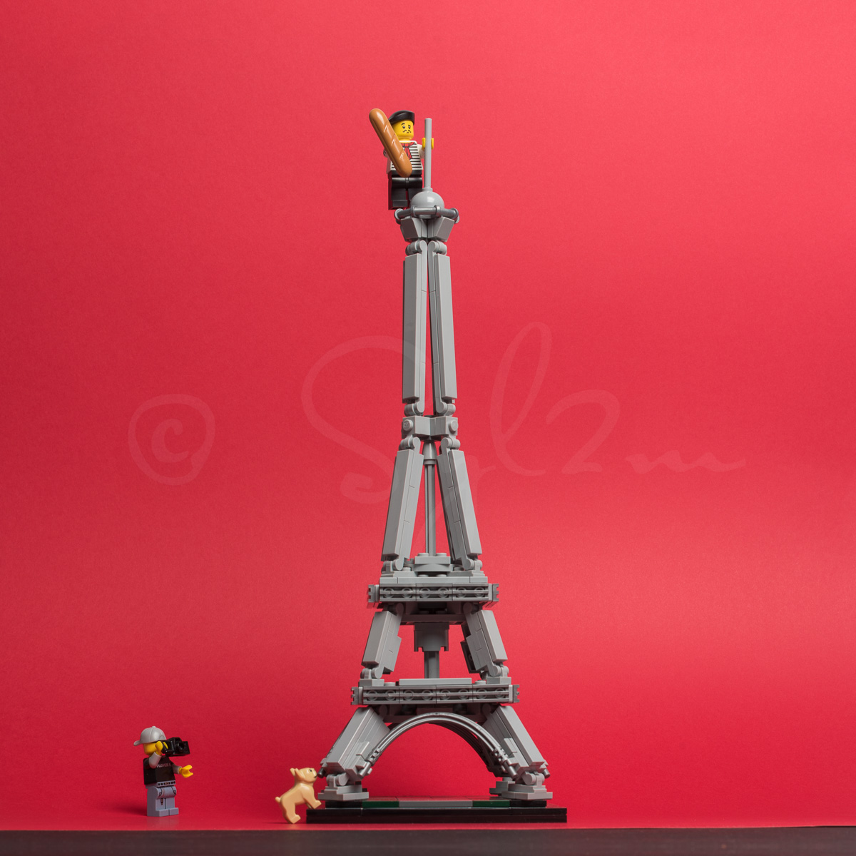 Lego sur tour Eiffel