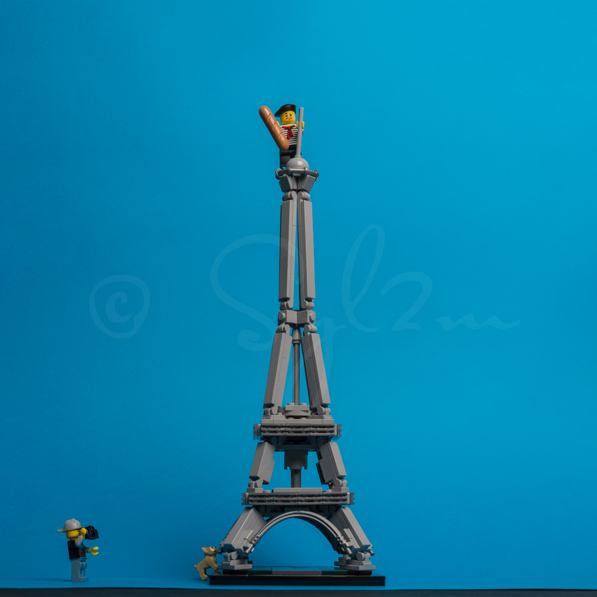 Lego sur tour Eiffel