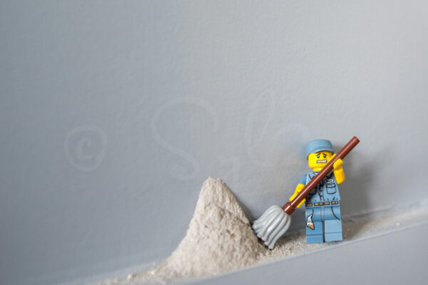 Lego nettoie le chantier