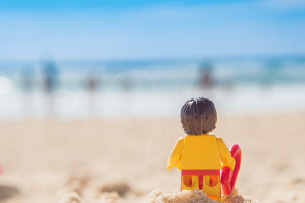 Lego Sauveteur sur la plage