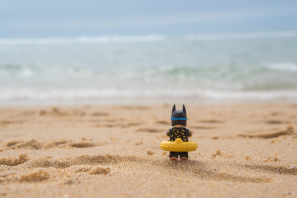 Batman à la plage