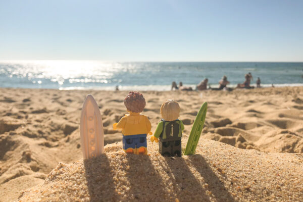 Retour des surfeurs Lego