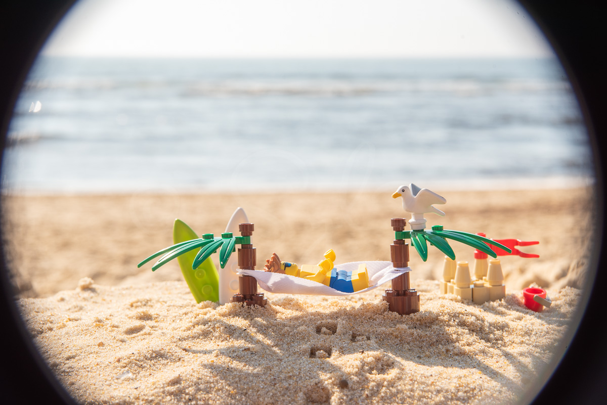 Lego à la plage