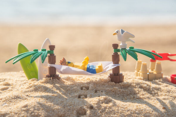 Lego à la plage