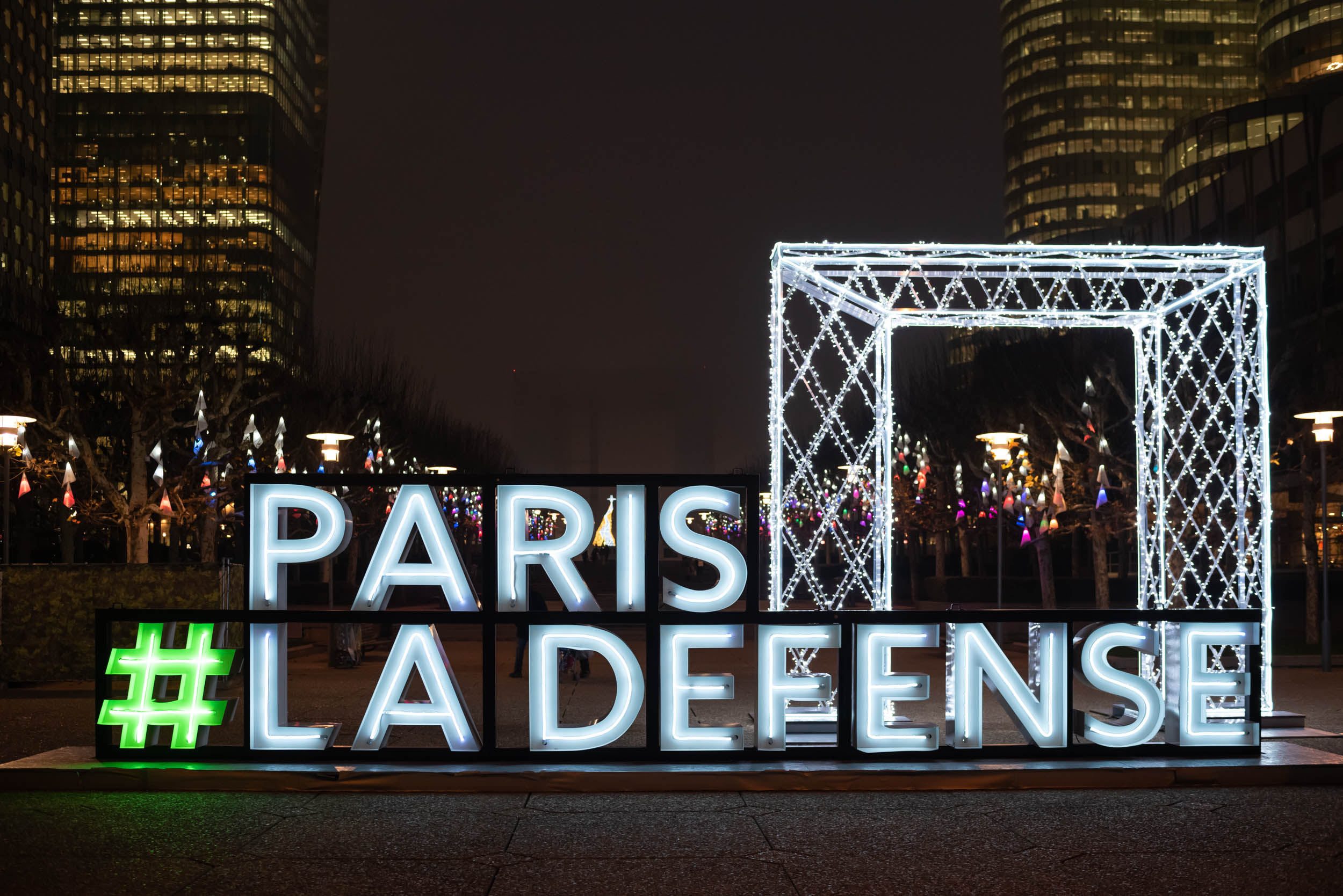 La Défense Paris – Décoration Noël