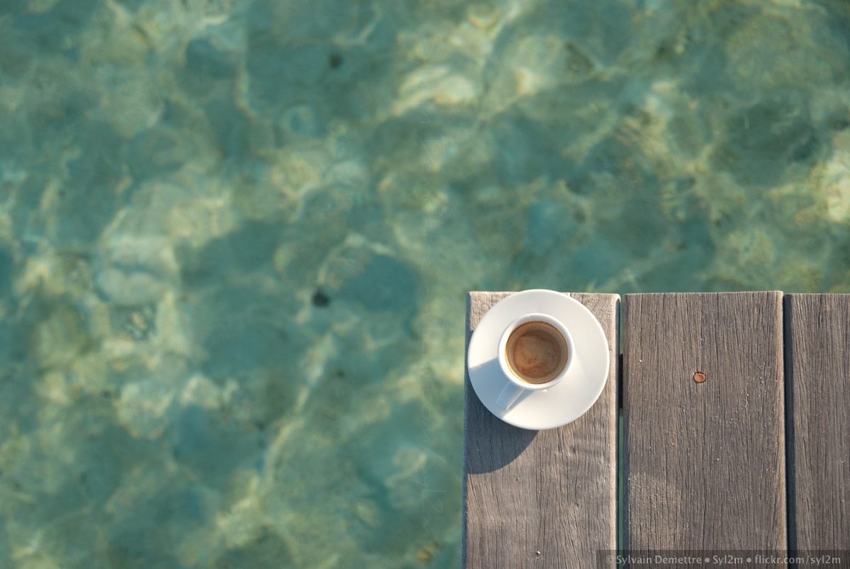 Un café en mer