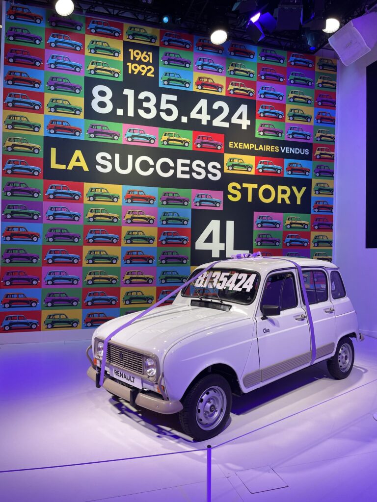 Exposition Renault 4L